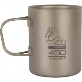 Титановая термокружка KOVEA NZ Ti Double Wall Mug 450 ml Титановая термокружка KOVEA NZ Ti Double Wall Mug 450 ml